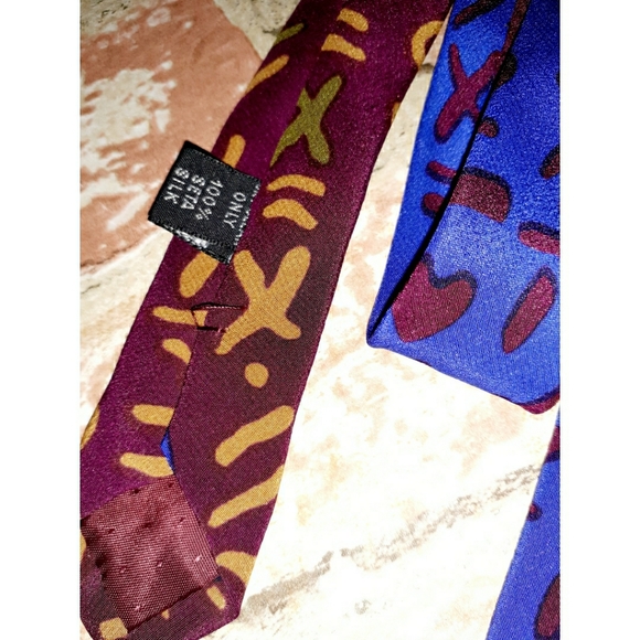 Neomax by Peter Max Silk Graphic Print Tie - Picture 4 of 15